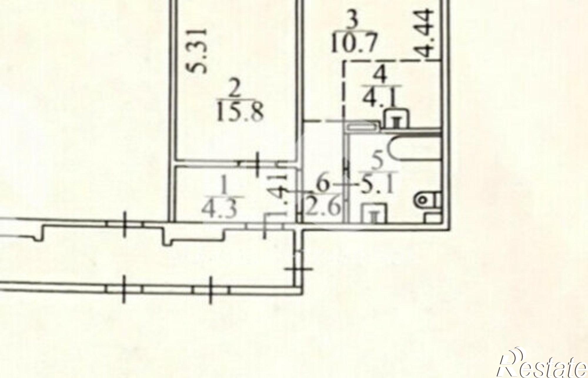 Купить квартиру за 3 980 000 рублей на улица Виктора Уса, 13
