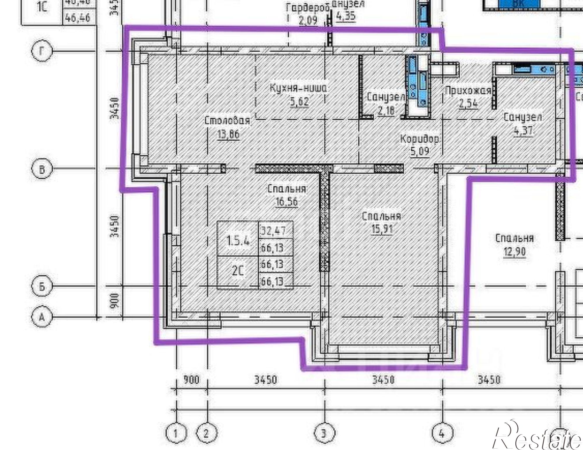 Купить квартиру за 10 000 000 рублей на Большевистская улица, 56