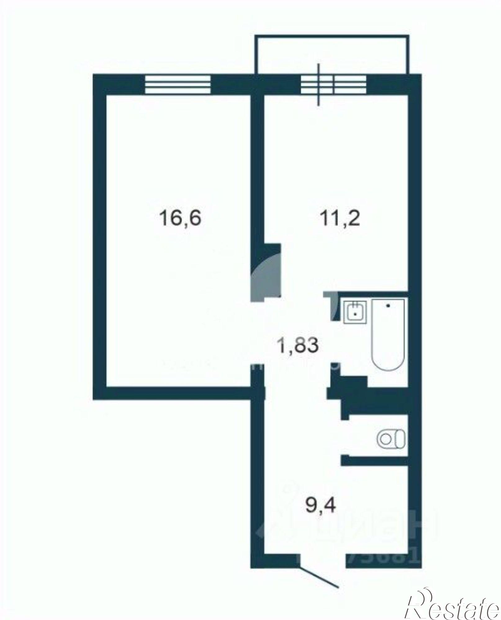 Купить квартиру за 4 000 000 рублей на Новосибирск, Плющихинская улица, 3