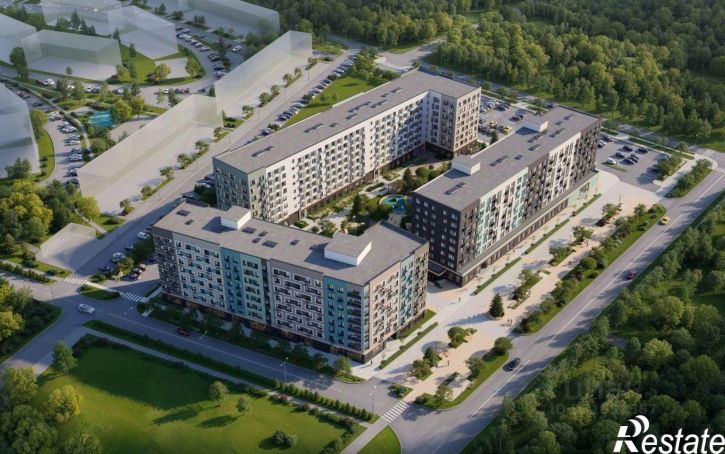 1-комн квартира в новом доме рабочий посёлок Краснообск