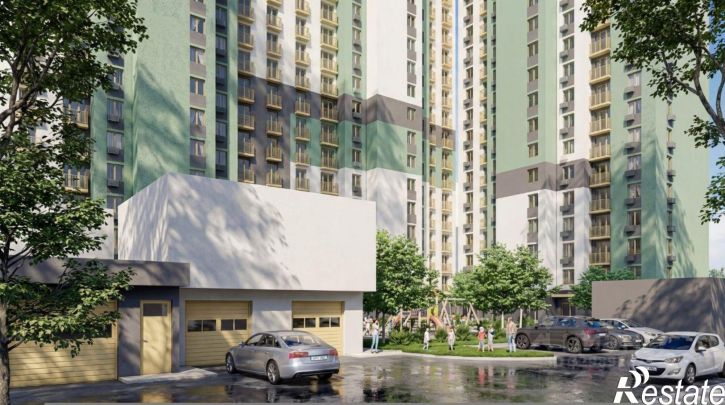 2-комн квартира в новом доме улица Героев Революции