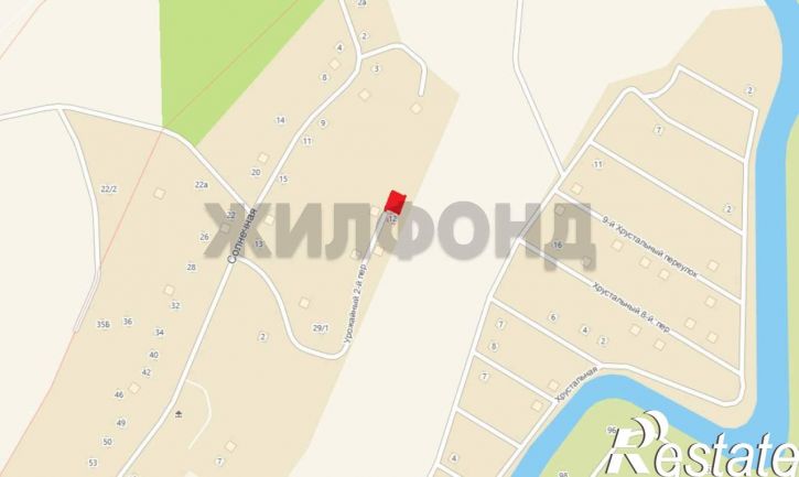 Земельный участок Солнечная улица